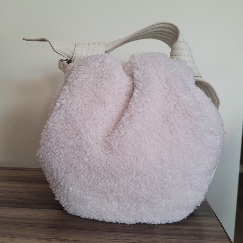 Oryany Selena Eco Fur Bucket Bag